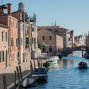 Art Painting With Canal View Venice